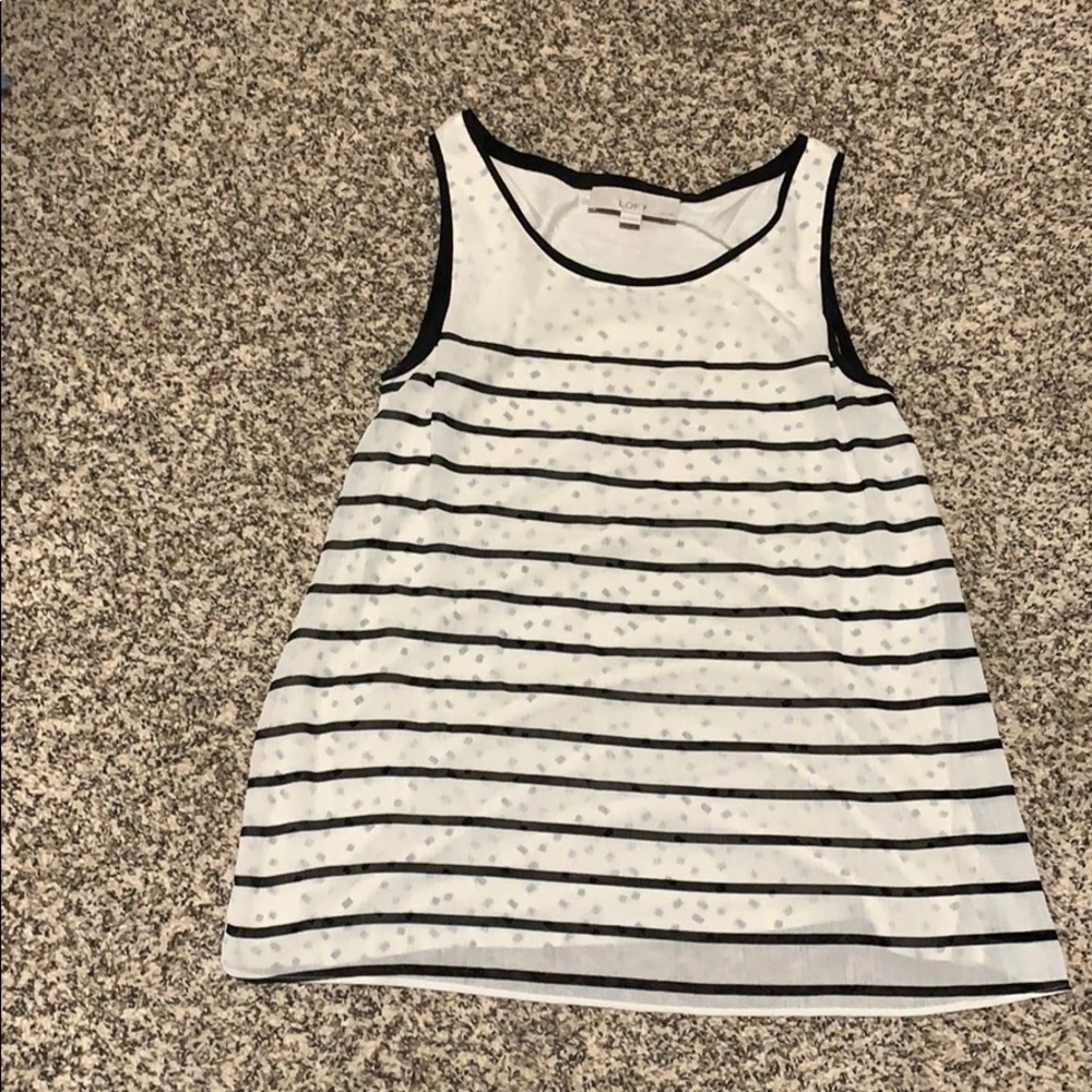 Ann Taylor Loft tank top blouse